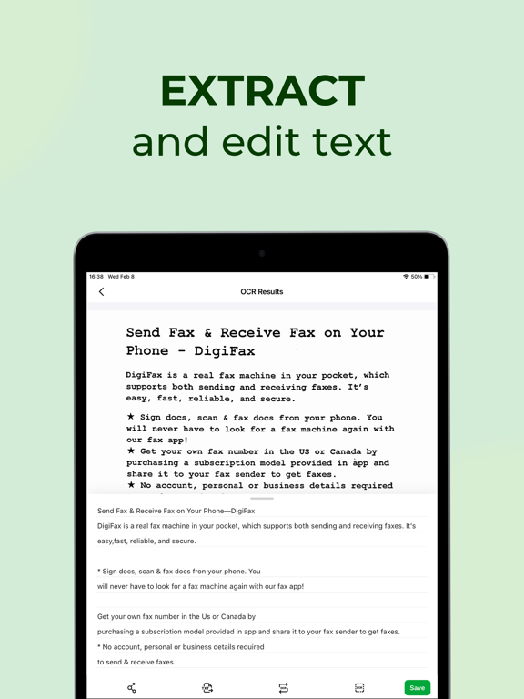 Fax Pro: 2-in-1 Fax & Scanner Screenshots