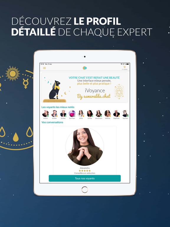 Screenshot #4 pour iVoyance: Consultation & Tarot