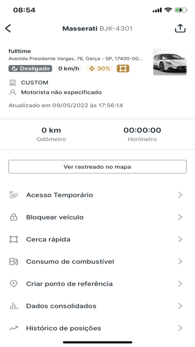 Ágil Rastreador Screenshot