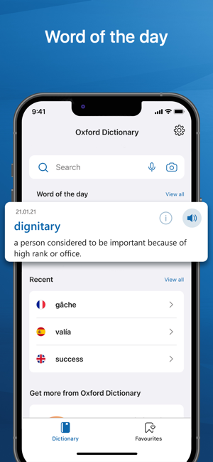 ‎Oxford Dictionary Screenshot
