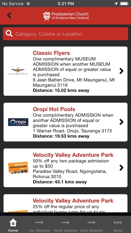 Presbyterian Church Discount