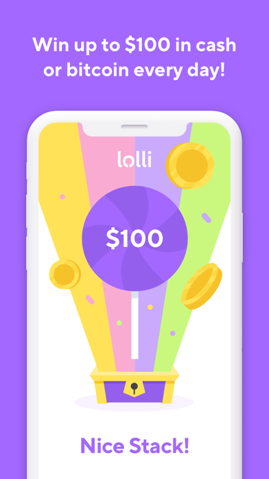 Lolli: Earn Cashback & Bitcoin Screenshot