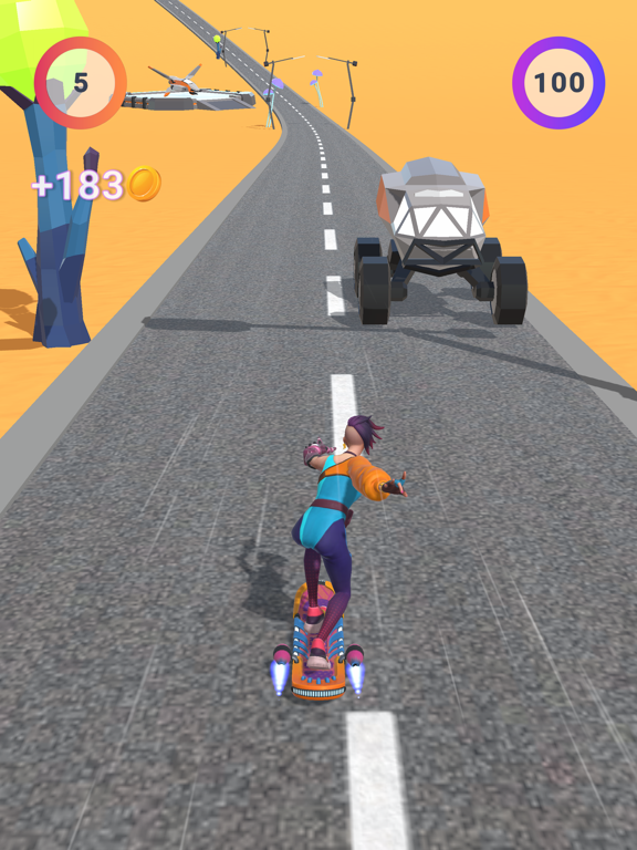 Screenshot #4 pour CyberRun Girl