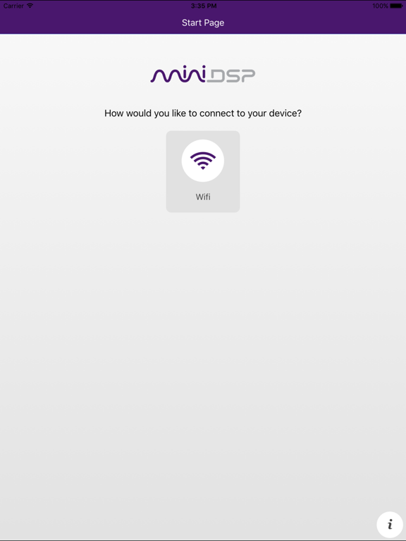 Screenshot #4 pour miniDSP control App