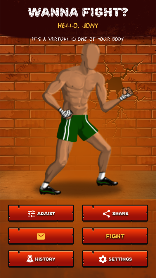 #1. WannaFight (iOS) 由: Vitali Aparyn