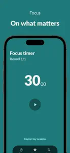 Pomodoro Timer - Concentration screenshot #2 for iPhone