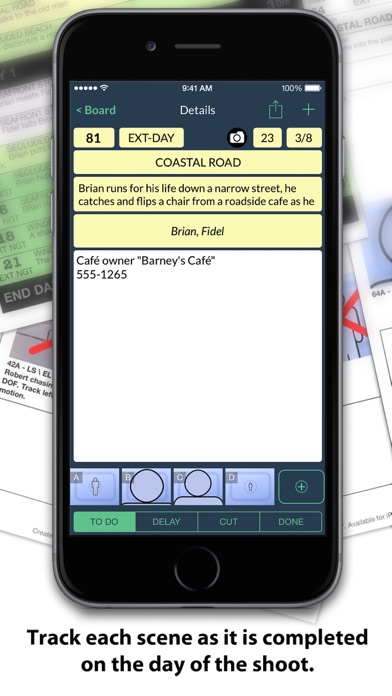 ShotList- Movie Shoot Planning Screenshot