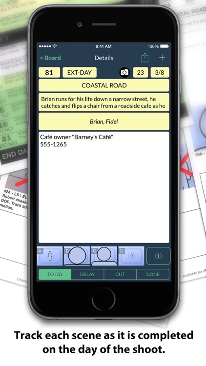 ShotList- Movie Shoot Planning