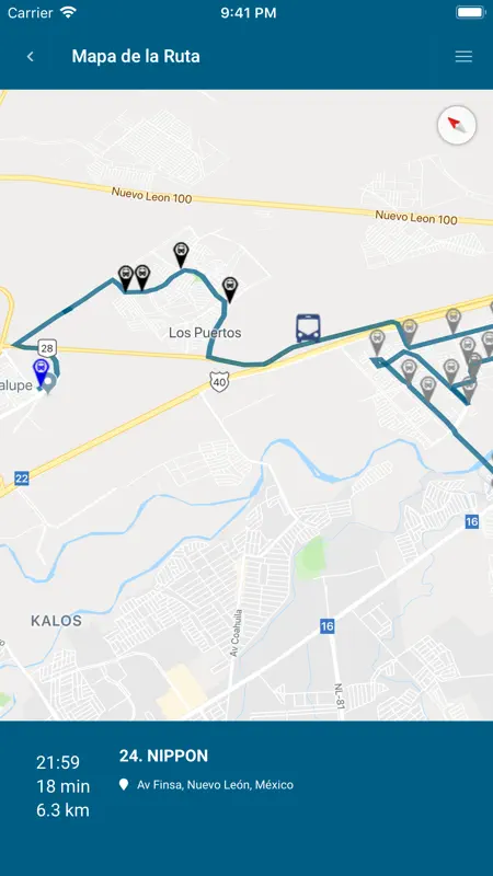 SETTEPI BusTracker screenshot 6 of 6