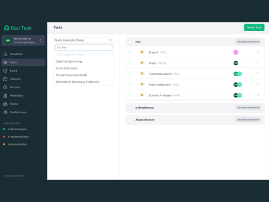 Screenshot #6 pour BauTask