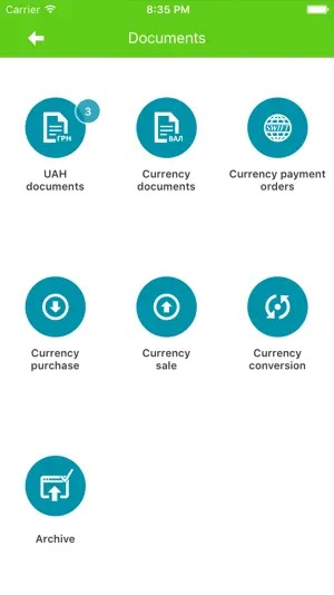 SEB Bank Ukraine for iPhone screenshot 2