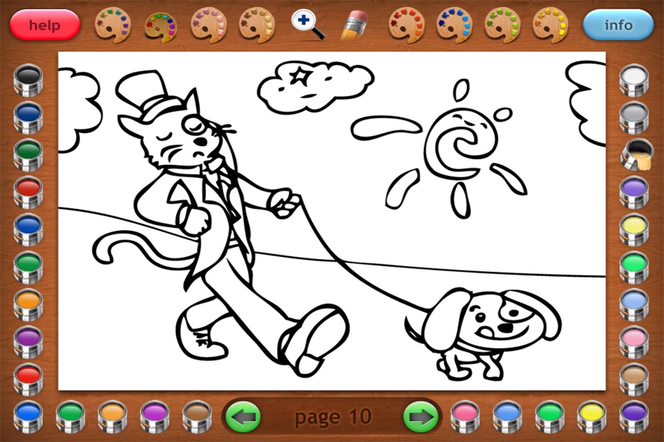 Silly Scenes Coloring Book screenshot 3