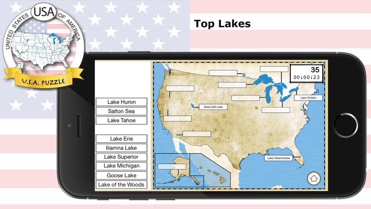 USA Puzzle • Geography screenshot-9