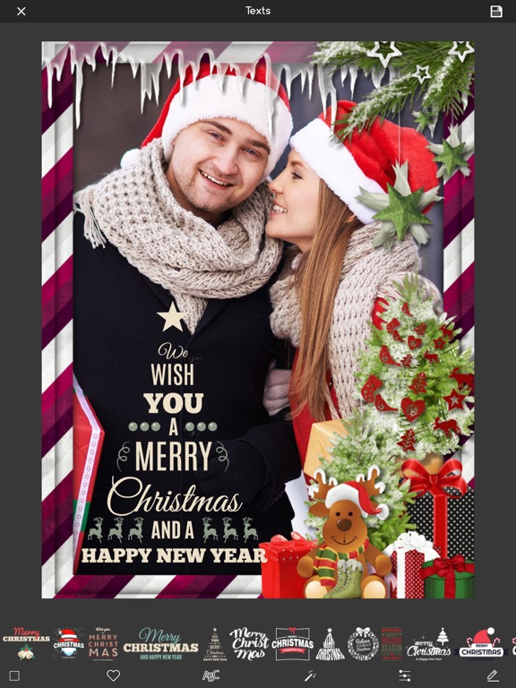 Screenshot #5 pour Noël éditeur de photos cadre