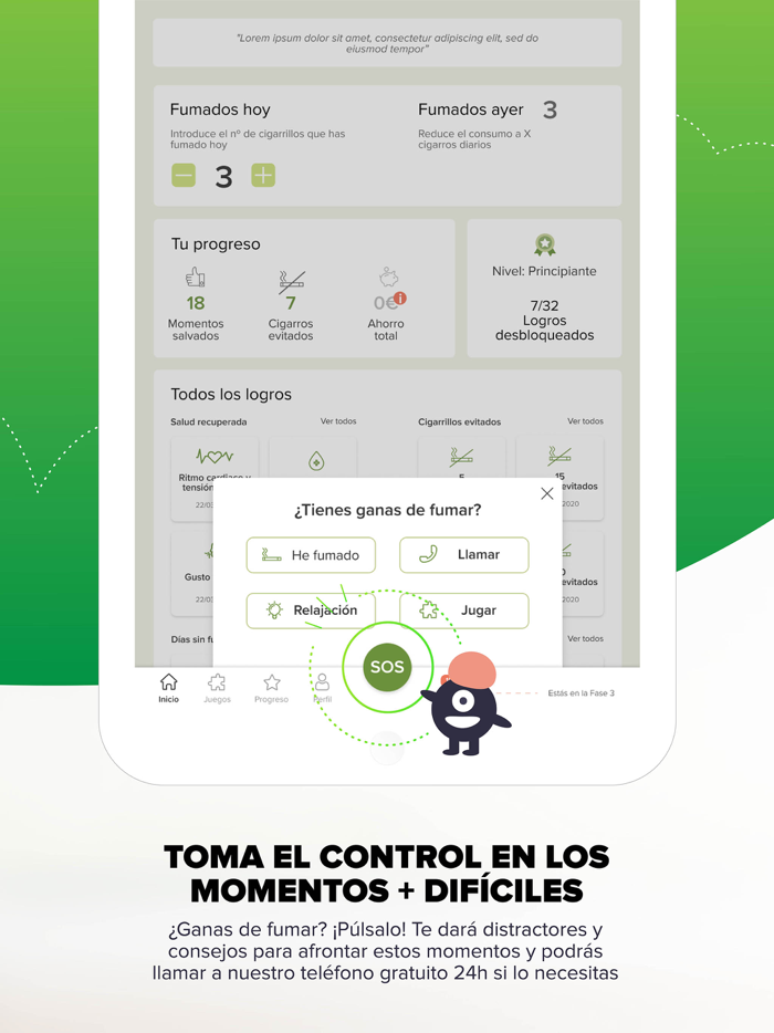 RespirApp Dejar de fumar