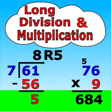 Long Division & Multiplication Cheats