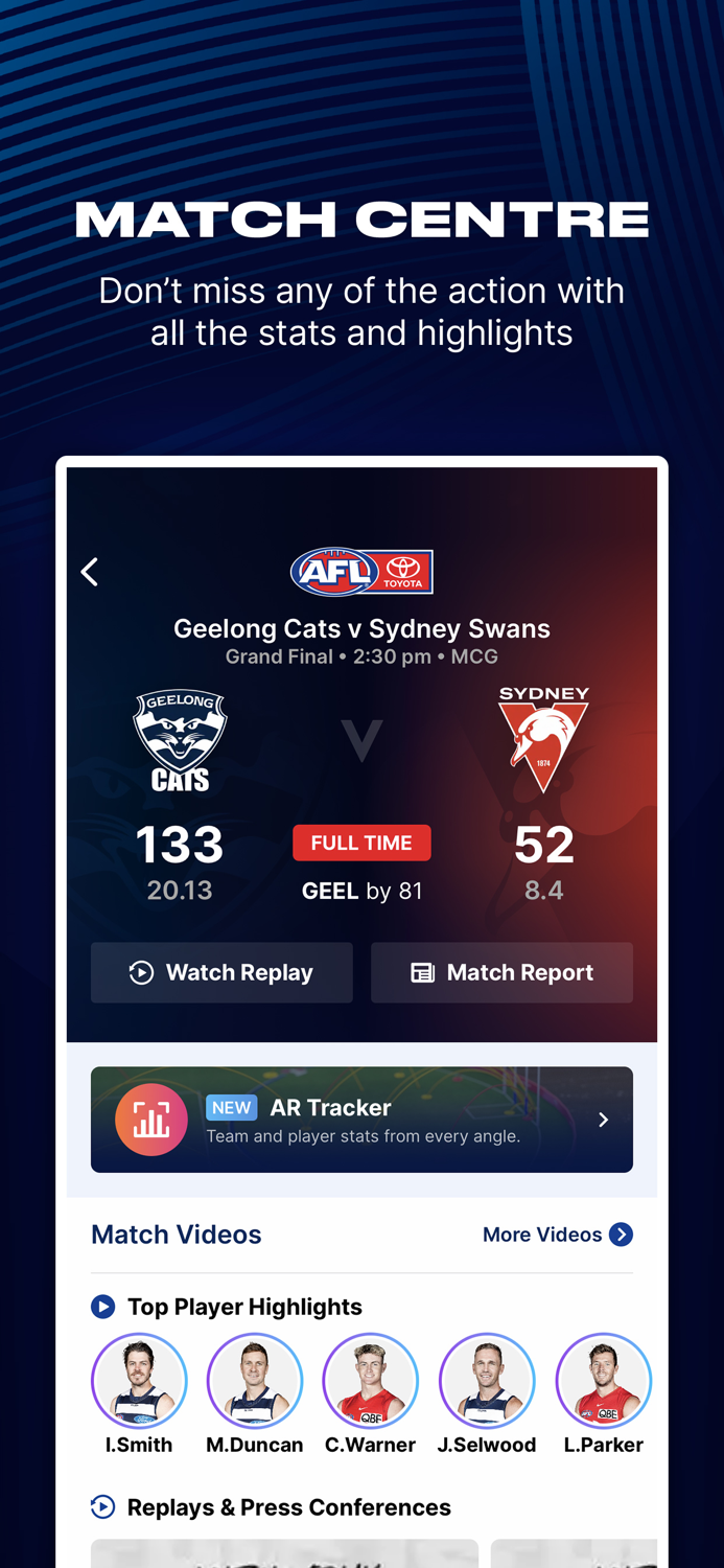 AFL Live Official App
