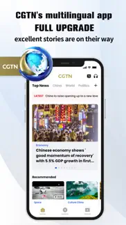 cgtn - china global tv network iphone screenshot 2