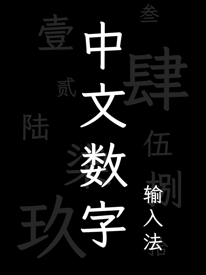 中文数字输入法 - 会计、财务效率键盘