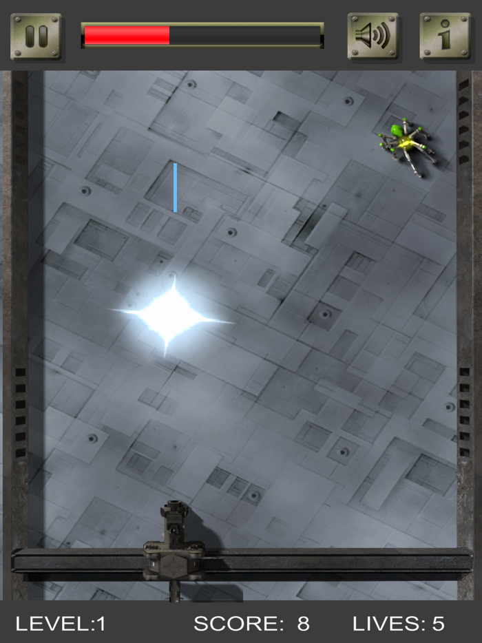 Assault of machines. Shooter