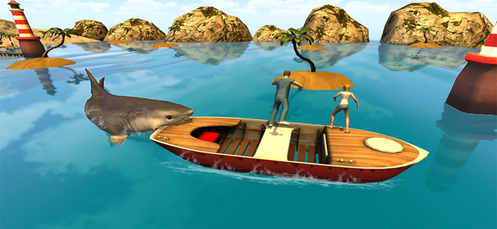 Angry Shark Simulator Games 3d