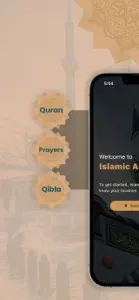 Muslim Azan Quran Prayer Times screenshot #1 for iPhone