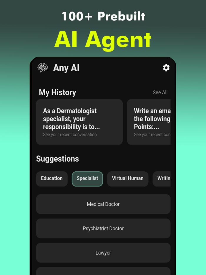 Any AI - Chat Ask Assistant