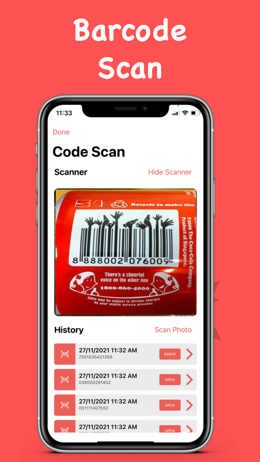 #1. QCode Scanner:Barcode PDF Scan (iOS) 来自: MD AZIZUR RAHMAN