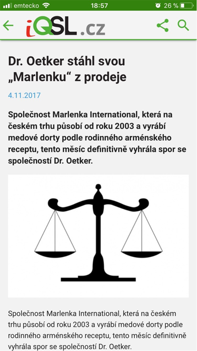 iQSL.cz Screenshot
