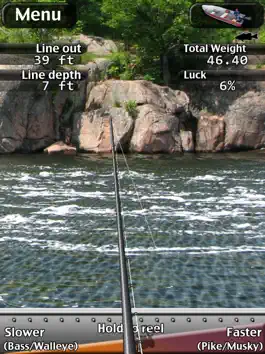 Game screenshot i Fishing HD Lite apk