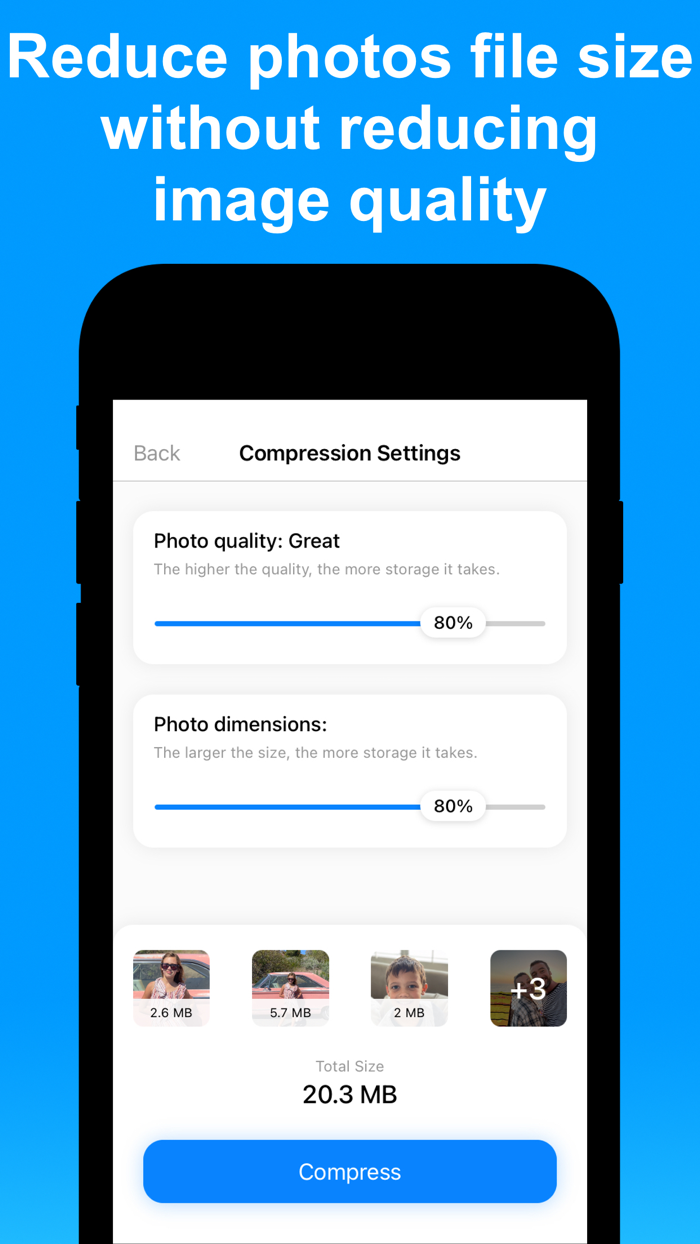 Compress Photos and Pictures