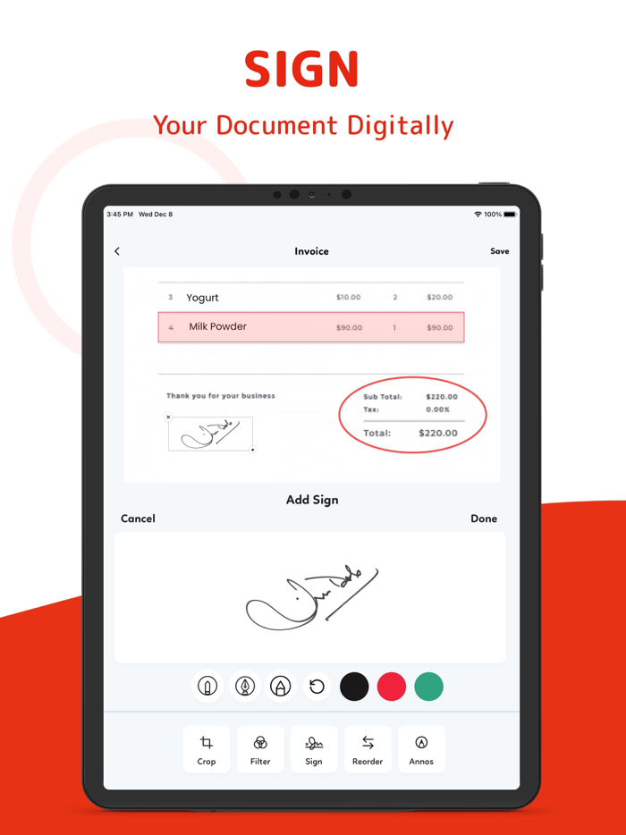PDF Editor Fill Signature sign