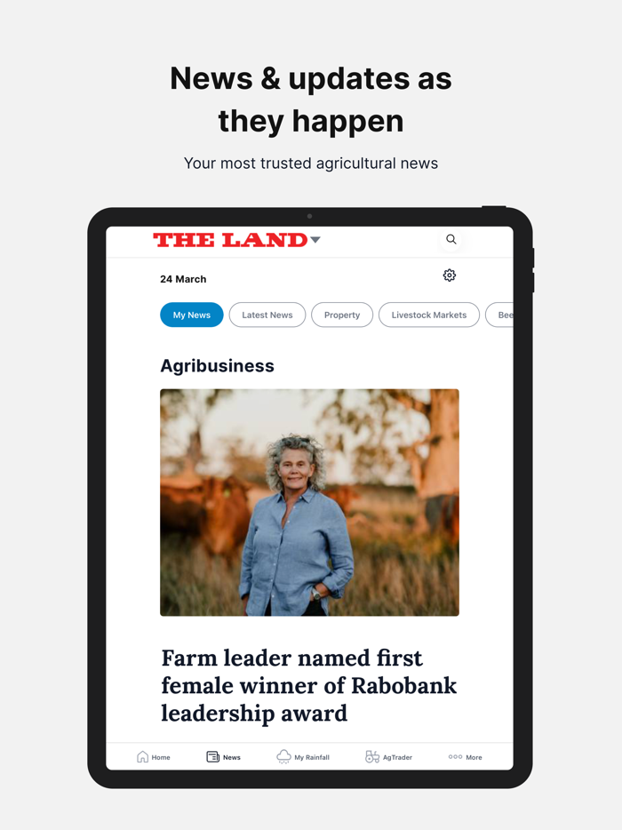 The Land News and Livestock