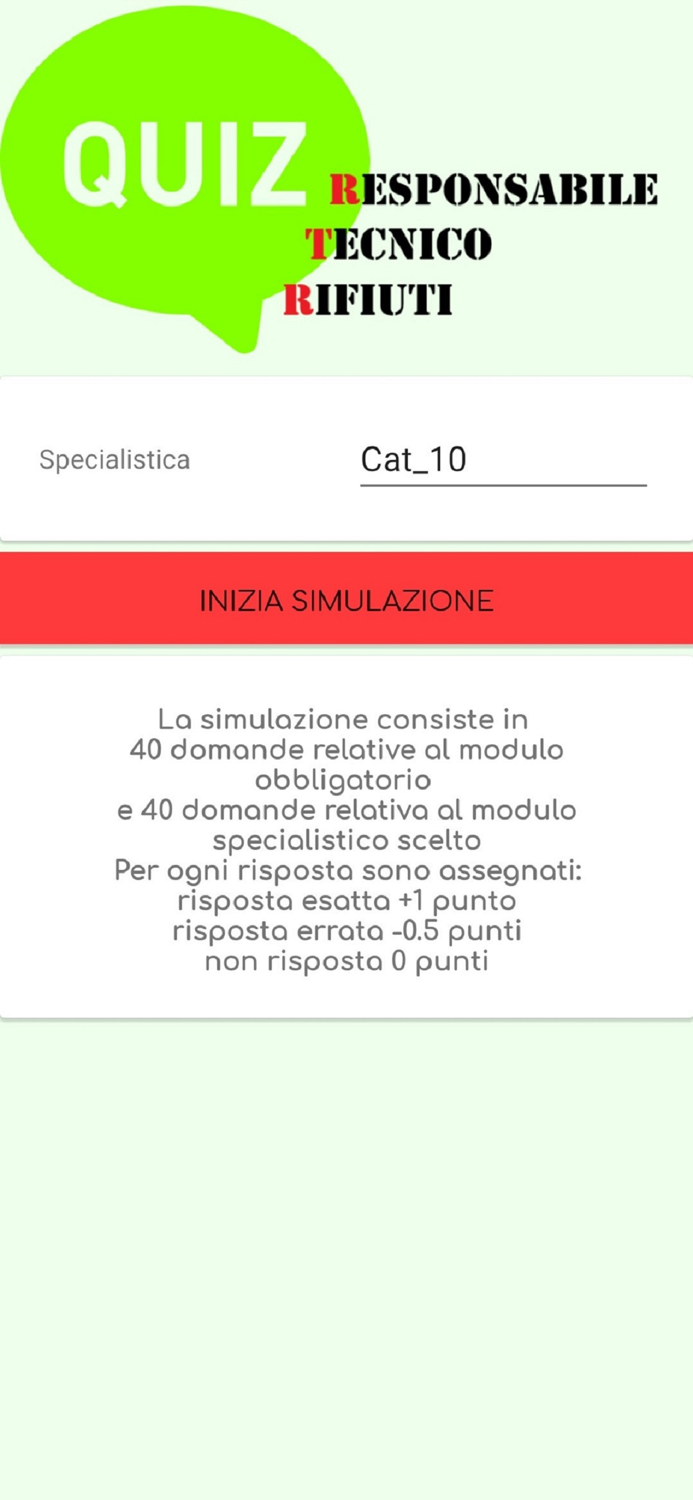 QuizRT Albo Gestori Ambientali