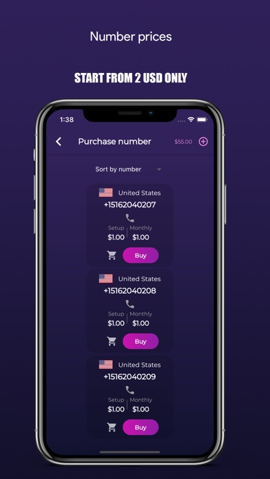 Freeje Optimum Telephony Screenshot