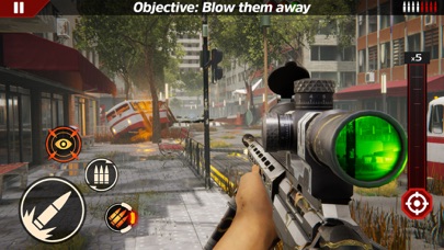 SNIPER ZOMBIE 3D GAME Screenshot