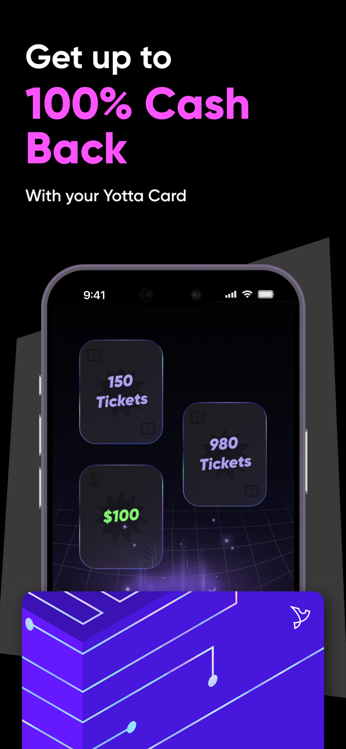 Yotta Win Cash Prizes