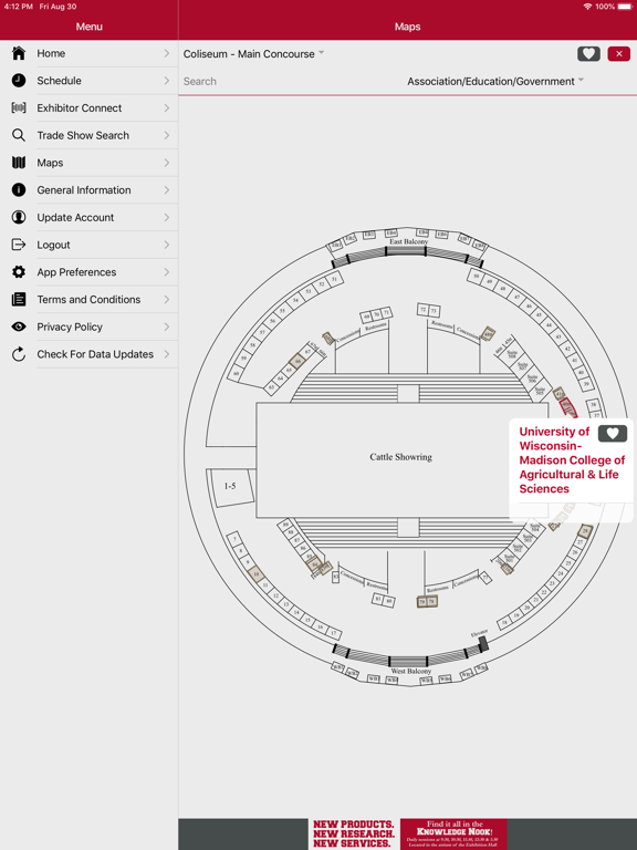 World Dairy Expo iPad screenshot 7 - Business app