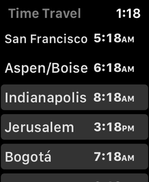 ‎World Clock Time Widget Screenshot