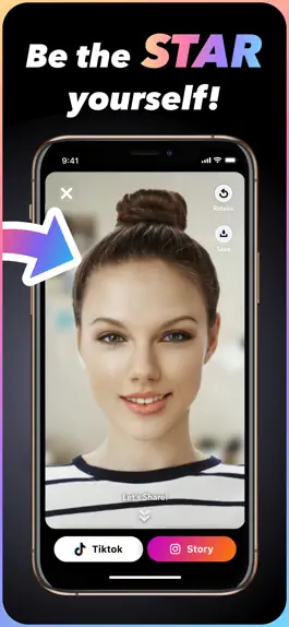 Game screenshot iface : AI Face Swap app apk