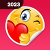 Pop Love Stickers & Emojis icon