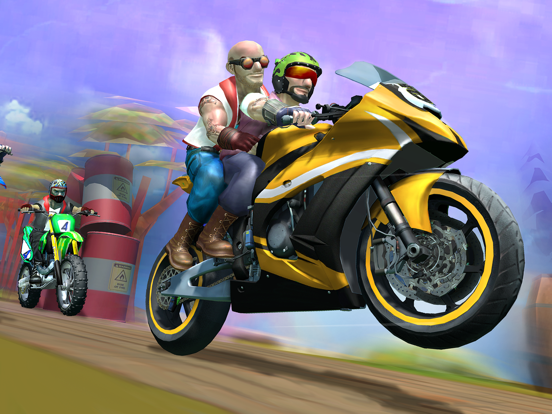 Biker 3D: Xtreme Bike Racingのおすすめ画像3