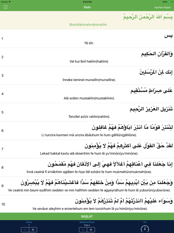 Screenshot #4 pour Yasin Suresi Ezberle