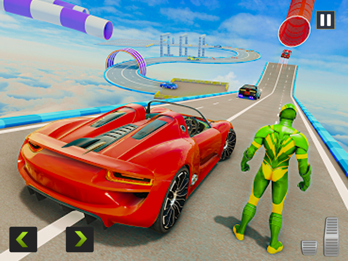 Mega Car Games Super Hero 3D