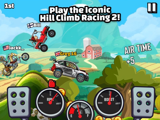 Hill Climb Racing 2 - FASTEST CARS PUT TO USE 