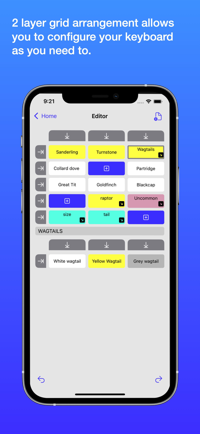 buttons event recorder