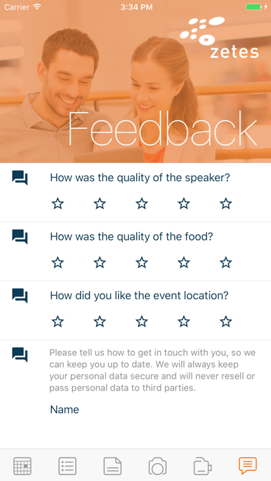 App screenshot