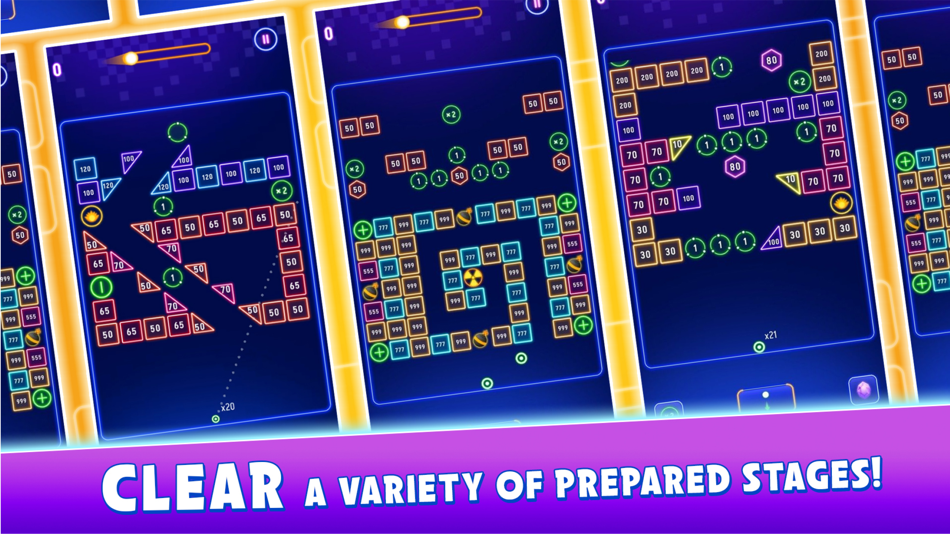 #3. Hyper Block - ∞ Brick Breaker (iOS) 由: VRillAR Co., Ltd.