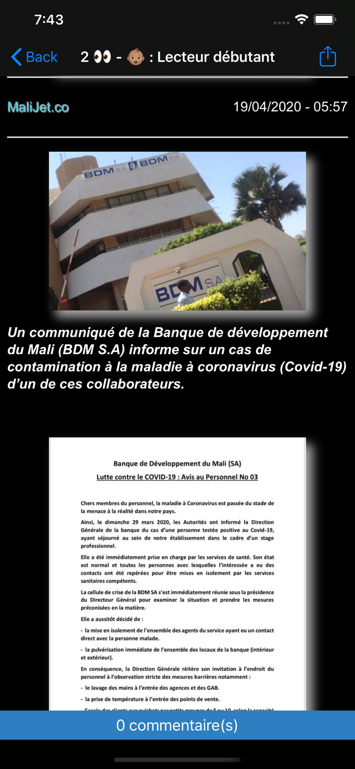 Actu Mali Actu Afrique