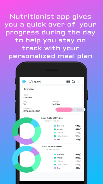 Nutritionist Screenshot